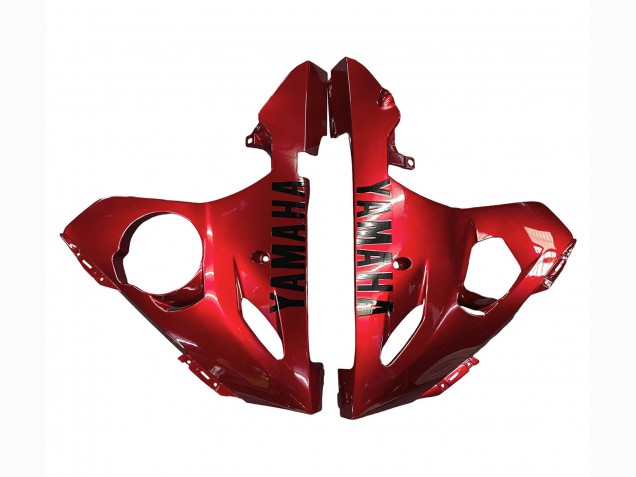 Kit Carena Moto Yamaha YZF R6S 2006-2009 - Rosso Nero Opaco