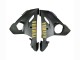 Carena Moto Yamaha YZF R6S 2006-2009 - Grigio Opaco Nero Opaco Oro Decals