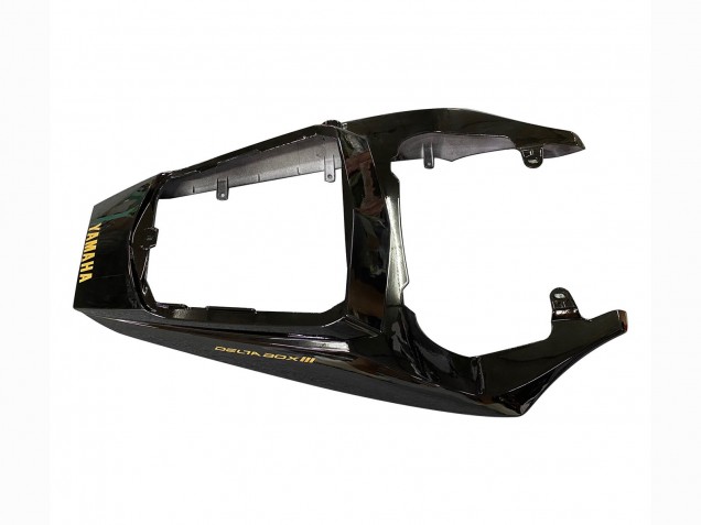Carena Moto Yamaha YZF R6S 2006-2009 - Nero Lucido Nero Opaco Oro Decals