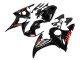 Carena Moto Yamaha YZF R6S 2006-2009 - Nero Lucido Rosso