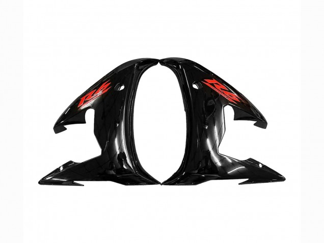 Carena Moto Yamaha YZF R6S 2006-2009 - Nero Lucido Rosso