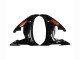 Carena Moto Yamaha YZF R6S 2006-2009 - Nero Lucido Rosso