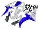 Carena Moto Yamaha YZF R6S 2006-2009 - Bianco Blu GYTR