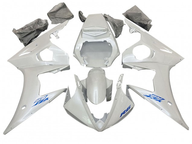 Carena Moto Yamaha YZF R6S 2006-2009 - Bianco