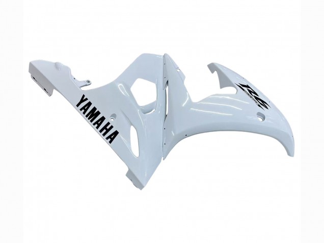 Carena Moto Yamaha YZF R6S 2006-2009 - Bianco Nero Decals