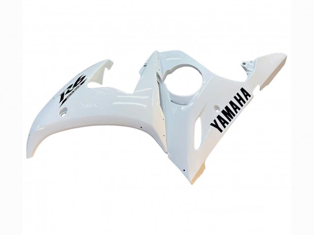 Carena Moto Yamaha YZF R6S 2006-2009 - Bianco Nero Decals
