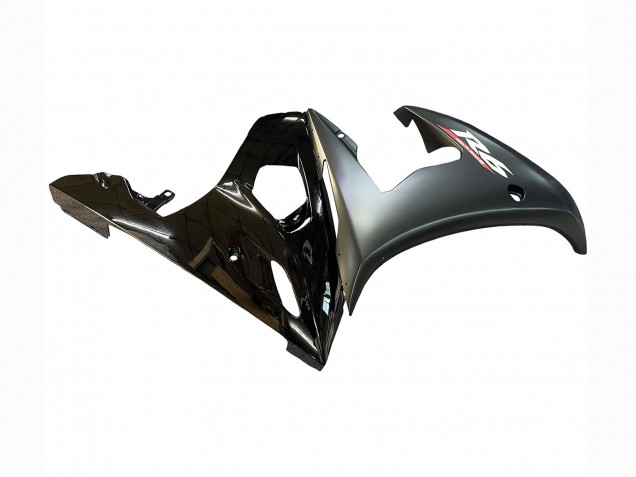 Carena Moto Yamaha YZF R6S 2006-2009 - Nero Lucido Nero Opaco Oro Camaleonte