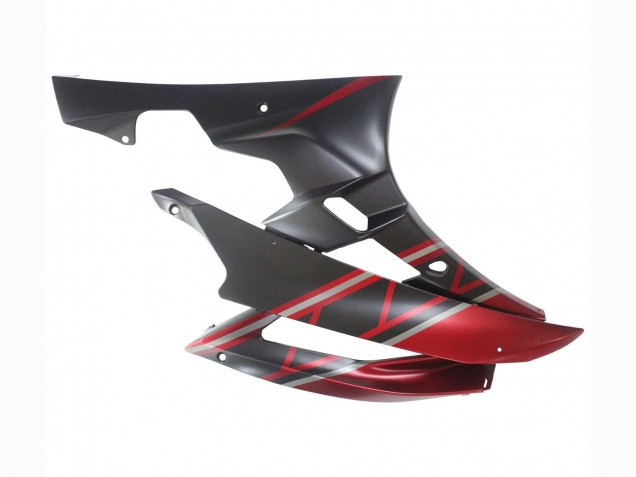 Carena Moto Yamaha YZF 600 R6 2006-2007 - Rosso Nero Opaco