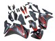 Carena Moto Honda CBR250RR 2011-2015 - Nero Opaco Rosso Banda