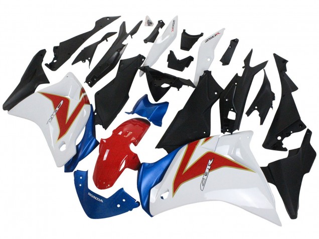 Carena Moto Honda CBR250RR 2011-2015 - Bianco Rosso Azzurro Chiaro