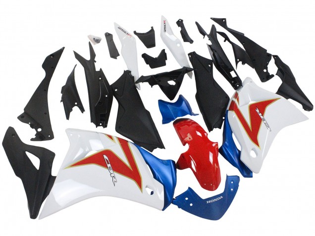 Carena Moto Honda CBR250RR 2011-2015 - Bianco Rosso Azzurro Chiaro