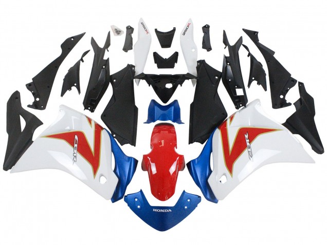 Carena Moto Honda CBR250RR 2011-2015 - Bianco Rosso Azzurro Chiaro