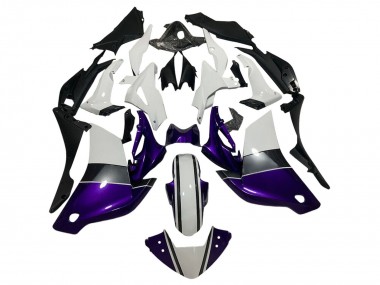 Carena Moto Honda CBR250RR 2011-2015 - Bianco Viola Scuro Nero