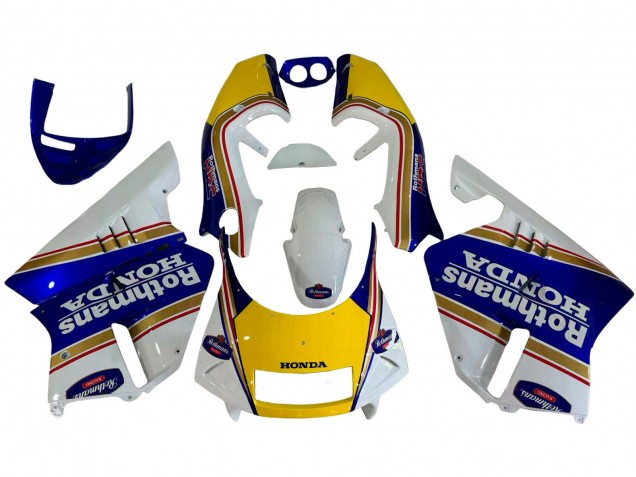 Carena Moto Honda NSR250 1994-1996 - Bianco Blu Giallo Oro Rothmans