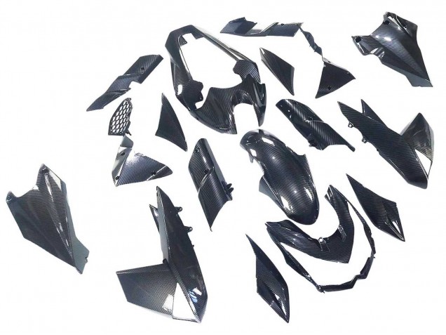 Carena Moto Kawasaki Z1000 2010-2013 - Nero Fibra di Carbonio