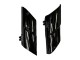 Carena Moto Kawasaki Z1000 2010-2013 - Arancia Nero Lucido