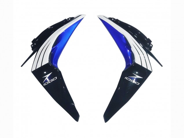 Carena Moto Kawasaki Z1000 2014-2019 - Bianco Blu Nero