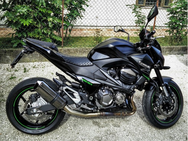 Carena Moto Kawasaki Z1000 2014-2019 - Nero Verde