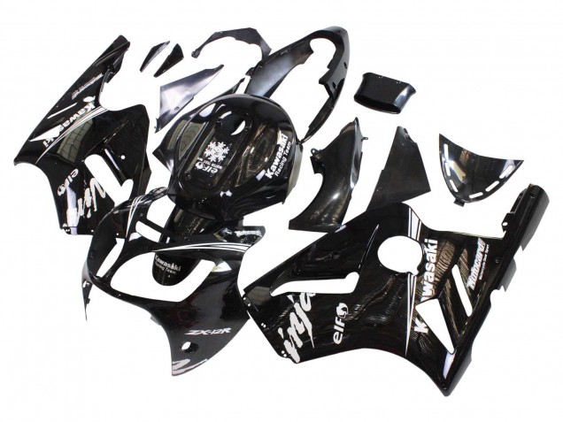 Carena Moto Kawasaki ZX12R 2000-2001 - Nero Lucido Bianco Elf Nevicare