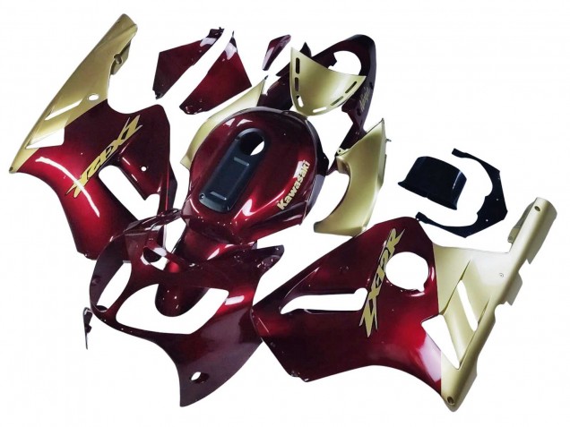 Carena Moto Kawasaki ZX12R 2000-2001 - Rosso Oro