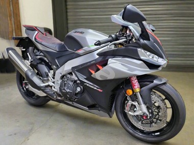 Carena Moto Aprilia RSV4 1100 2021-2024 - Lucido Argento Nero Opaco