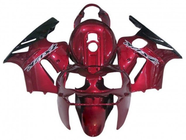 Carena Moto Kawasaki ZX12R 2000-2001 - Caramella Rosso Nero Bianco