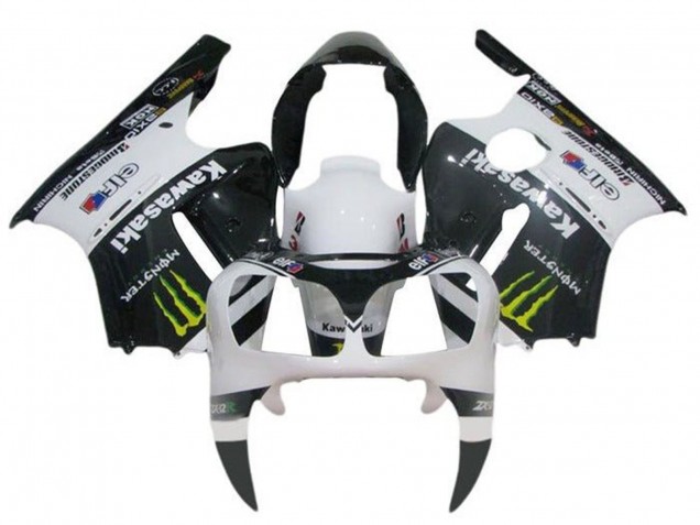 Carena Moto Kawasaki ZX12R 2002-2006 - Bianco Nero Giallo Mostro