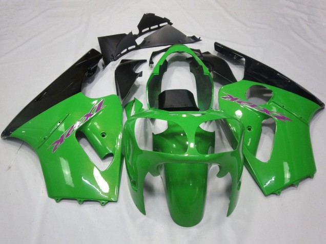 Carena Moto Kawasaki ZX12R 2002-2006 - Verde Nero Viola