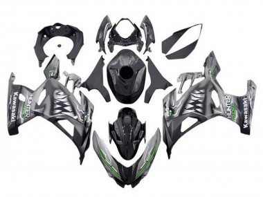 Carena Moto Kawasaki Ninja 400 2018-2024 - Nardo Grigio Nero Squalo