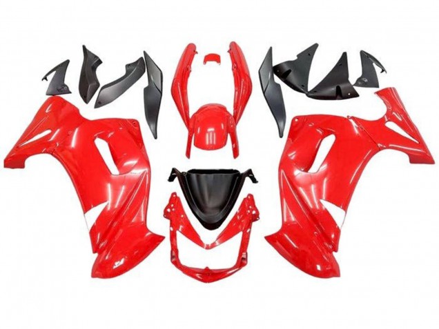 Carena Moto Kawasaki Ninja 650 EX650 2006-2008 - Rosso Nero
