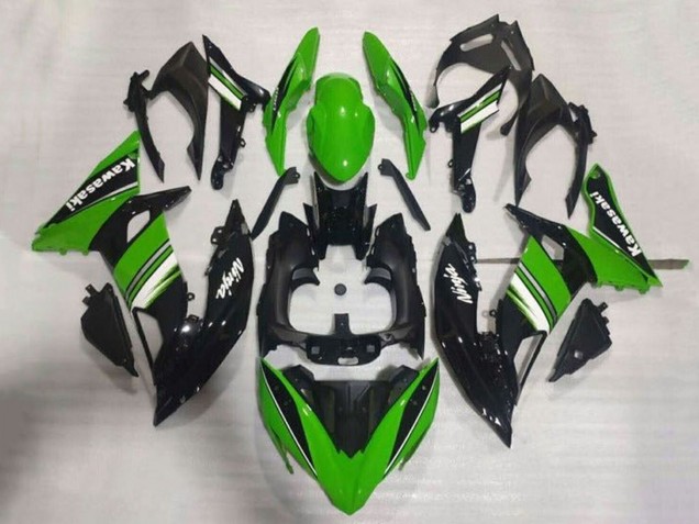 Carena Moto Kawasaki Ninja 650 EX650 2017-2019 - Verde Nero Bianco