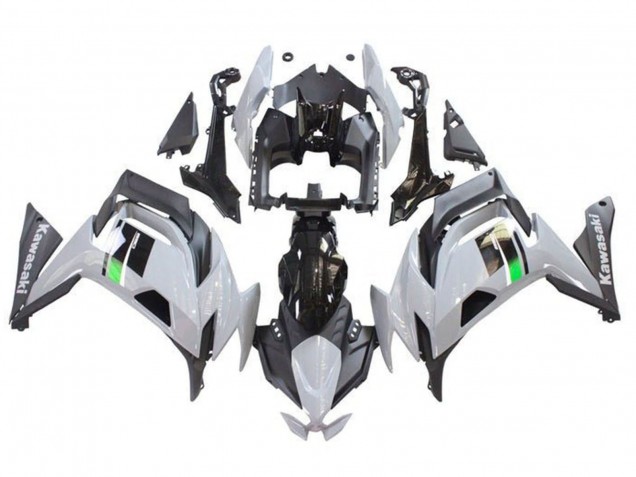 Carena Moto Kawasaki Ninja 650 EX650 2020-2024 - Grigio Verde Nero