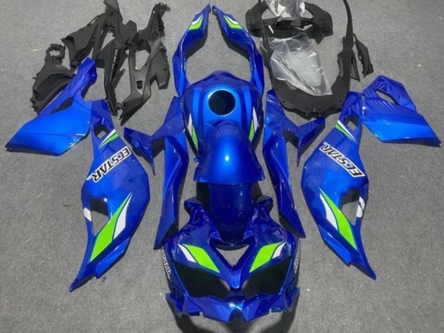 Carena Moto Kawasaki ZX25R ZX-25R 2019-2025 - Blu Verde Ecstar