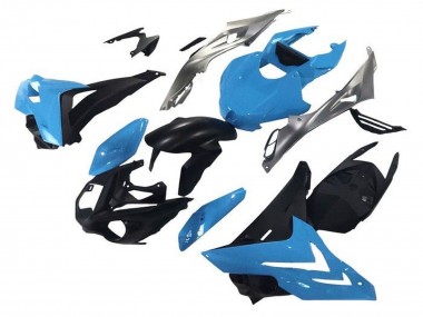 Carena Moto BMW S1000R 2014-2016 - Blu Argento Nero Opaco