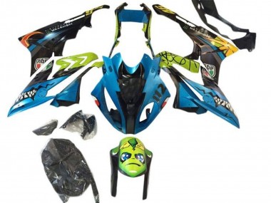 Carena Moto BMW S1000RR 2015-2016 - Giallo Blu Nero Squalo