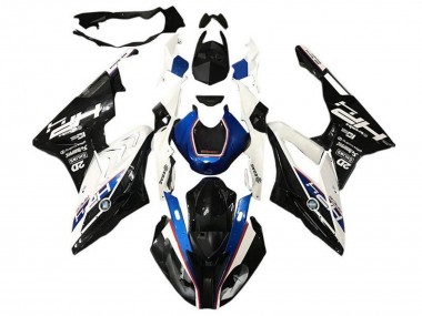 Carena Moto BMW S1000RR 2015-2016 - Bianco Blu Nero Lucido HP