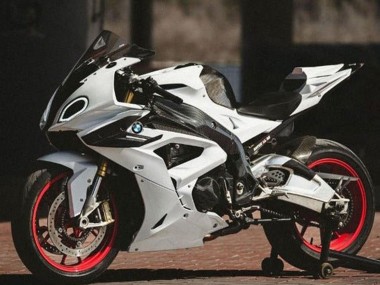 Carena Moto BMW S1000RR 2017-2018 - Bianco Falso Fibra di Carbonio