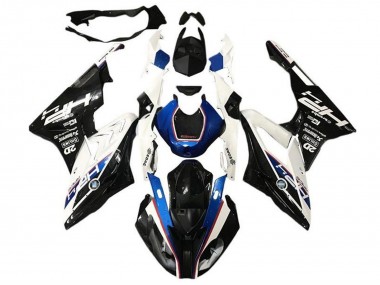 Carena Moto BMW S1000RR 2017-2018 - Bianco Blu Nero Lucido HP