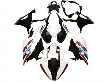 Carena Moto BMW S1000RR 2019-2022 - Bianco Blu Rosso Azzurro Chiaro