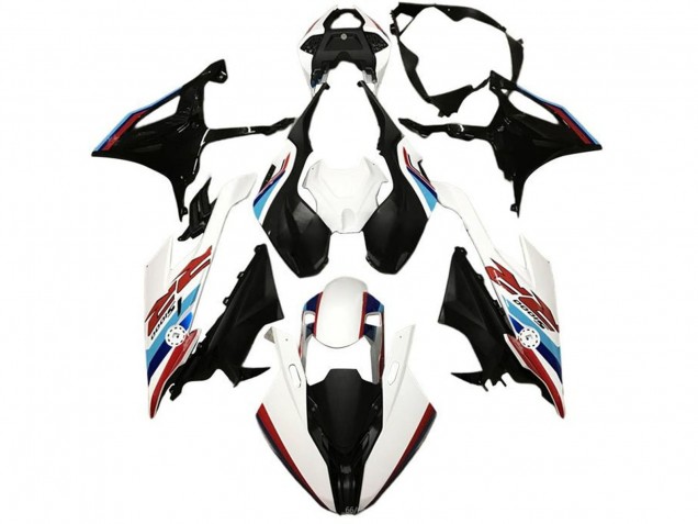 Carena Moto BMW S1000RR 2019-2022 - Bianco Blu Rosso Azzurro Chiaro