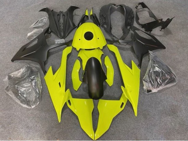 Carena Moto BMW S1000RR 2019-2022 - Neon Giallo Nero Opaco