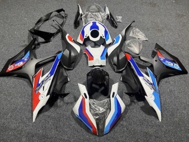 Carena Moto BMW S1000RR 2019-2022 - Bianco Blu Nero Opaco Rosso