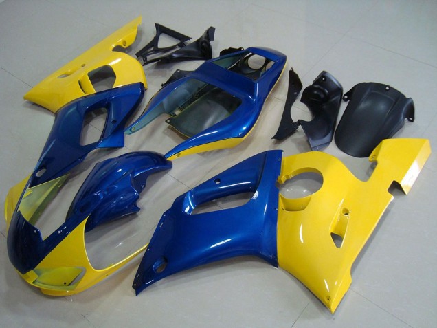 Carene Moto Yamaha YZF R6 1998-2002 - Giallo Blu