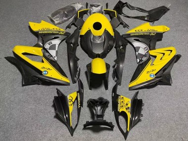 Carena Moto BMW S1000RR 2019-2022 - Giallo Falso Fibra di Carbonio