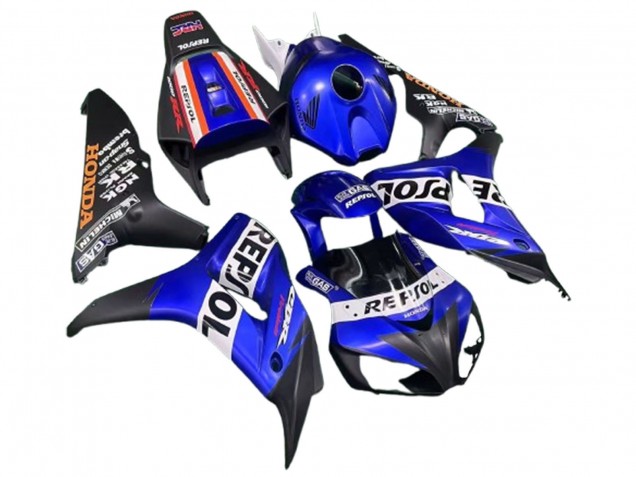 Carena Moto Honda CBR1000RR 2006-2007 - Blu Bianco Rosso Nero Opaco Repsol