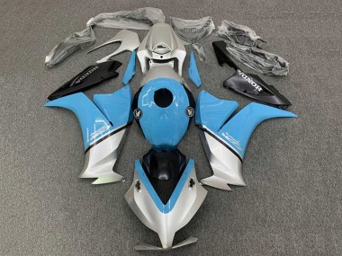 Carena Moto Honda CBR1000RR 2012-2016 - Azzurro Chiaro Argento Nero