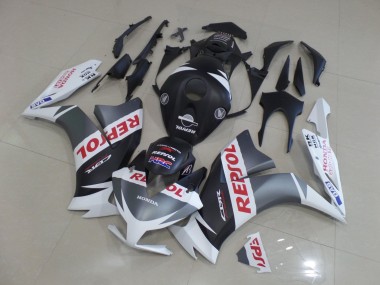 Carena Moto Honda CBR1000RR 2012-2016 - Bianco Argento Nero Opaco Rosso Repsol