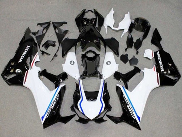 Carena Moto Honda CBR1000RR 2017-2023 - Bianco Blu Nero Lucido Banda