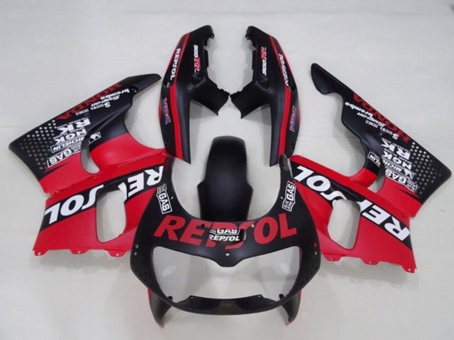 Carena Moto Honda CBR900RR 893 1994-1995 - Rosso Nero Opaco Bianco Repsol