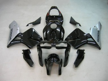 Carena Moto Honda CBR600RR 2005-2006 - Nero Argento